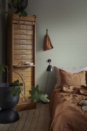 Tapetai  Beata Moss Green