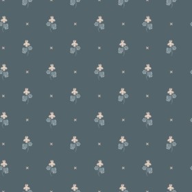 Tapetai  Mimi Indigo Blue