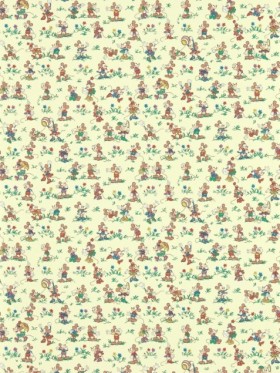 Tapetai  Mickey & Minnie Rhubarb & Custard