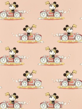 Tapetai Minnie - On the Move Candy Floss