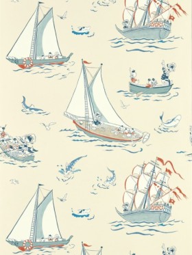 Tapetai Donald Duck- Nautical Sea Salt