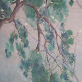 Tapetai Scene D Arbre Grasscloth Elm