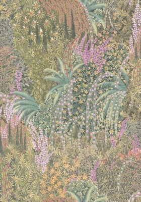 Tapetai Cascade Soft Olive & Sage