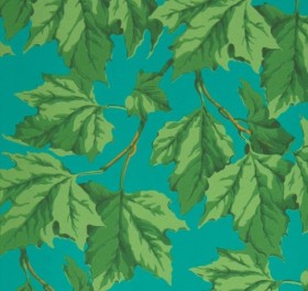 Tapetai Dappled Leaf Emerald/ Teal
