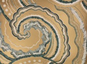 Tapetai Fantasia Vintage Gold