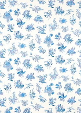 Audinys Woodland Floral Lapis