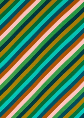 Audinys Sherbet Stripe Emerald