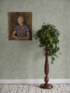 Tapetai Marion sage green