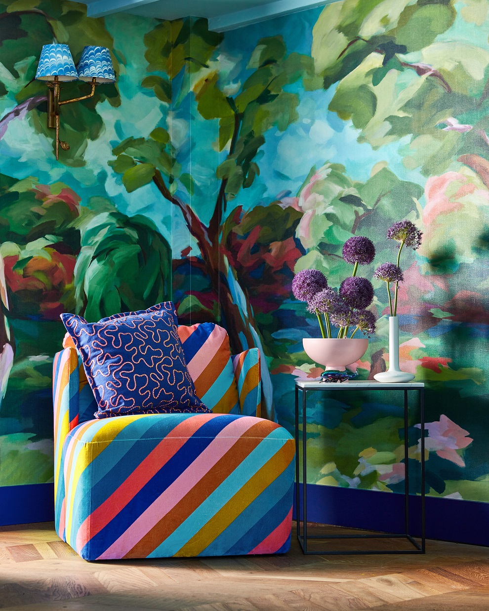 Harlequin x Sophie Robinson tapetai